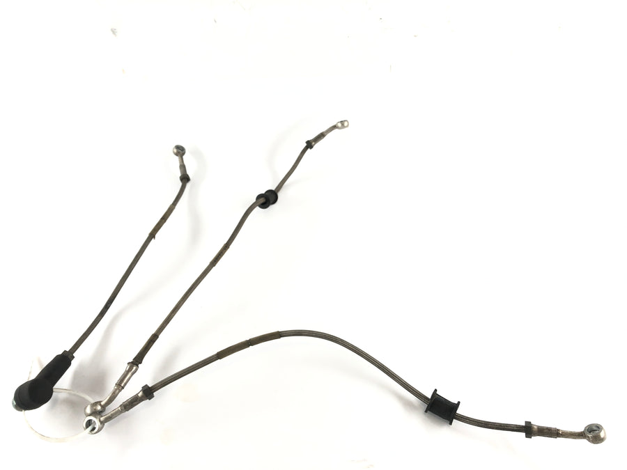 Yamaha XJ 900 F 58L [1985] - Linea del freno in acciaio Flex nella parte anteriore