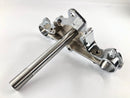 Harley Davidson FLST [1986-1990] - Té de fourche inférieur pour FL Softail chromé-3