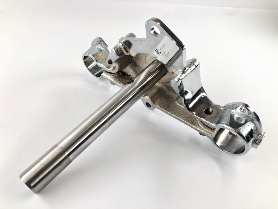 Harley Davidson FLST [1986-1990] - Té de fourche inférieur pour FL Softail chromé
