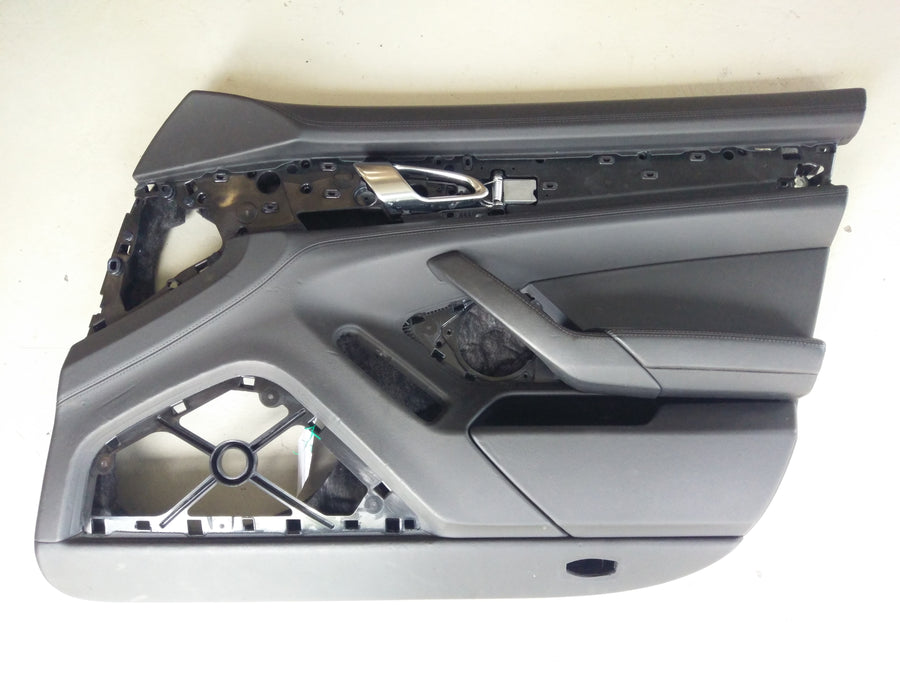 Porsche Panamera Turbo [2010] - Porta di cartone Porta Dispontare la porta anteriore e posteriore a destra e sinistra Nero