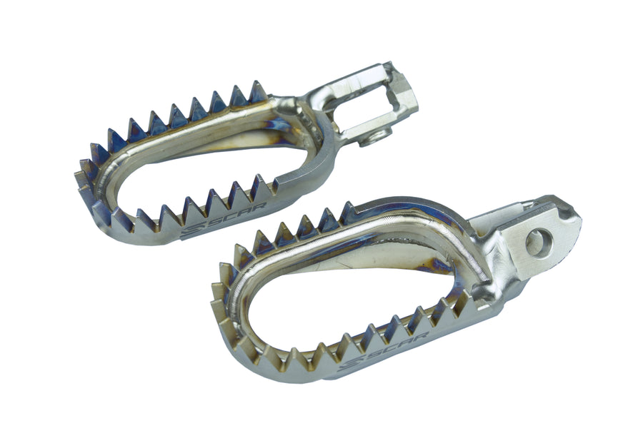 GAS GAS MC 250 F [2024-2025] - Titanium footrests anti-dirt
