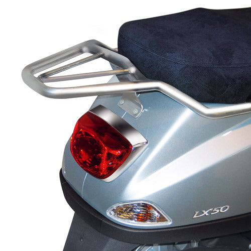 Piaggio Vespa S 150 [2007–2014] – Topcaseträger Monolock, chrom