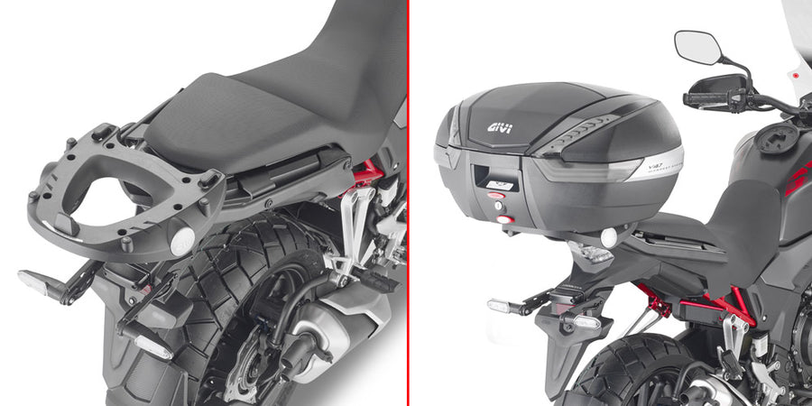 Honda NX 500 [GIVI] - Topcase Träger für MONOKEY® oder MONOLOCK® Koffer max