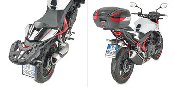 Honda CB 750 Hornet E-Clutch [2026] – Topcaseträger für Monokey/Monolock, mit M5 Platte