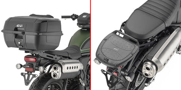 Honda CL 500 [GIVI] - Topcase Träger für MONOKEY® oder MONOLOCK® Koffer zu montieren mit der MONOKEY® Platte M5