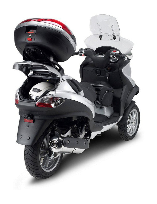 Piaggio MP3 125 [2006-2011] – support top case pour Monolock, avec plaque