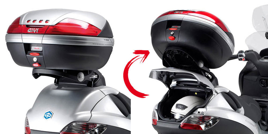 Piaggio MP3 250 [2006–2011] – Topcaseträger für Monokey, mit Platte