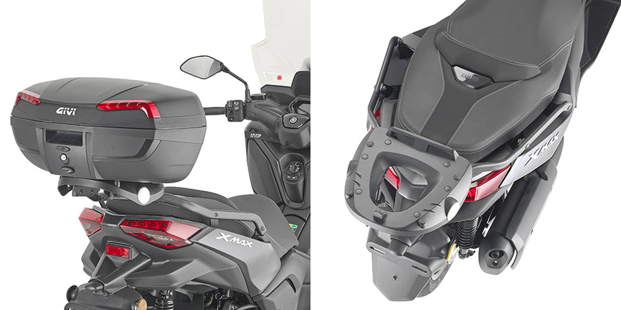 Yamaha X-Max 125 [GIVI] - Topcase Träger für MONOKEY® oder MONOLOCK® Koffer zu montieren mit der MONOKEY® Platte M5