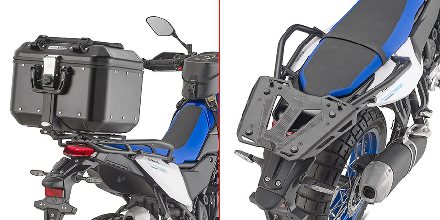 Yamaha Ténéré 700 World Raid [GIVI] - Topcase Träger für MONOKEY® oder MONOLOCK® Koffer wird auch in Kombination mit dem