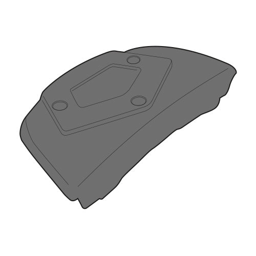 Suzuki Burgman 650 / 650 Executive [GIVI] - Kit für die Montage des Topcase Träger SR3104