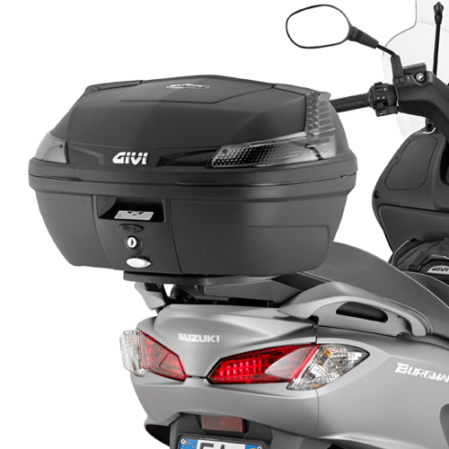 Suzuki Burgman 125-200 K7 K8 K9 L0 L1 L2 L3 [GIVI] - Topcase Träger für MONOLOCK® Koffer benutzen Sie die im Koffer