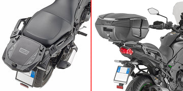 Kawasaki Versys 1000 [GIVI] - Topcase Träger für MONOKEY® Koffer mit MONOKEY® Platte