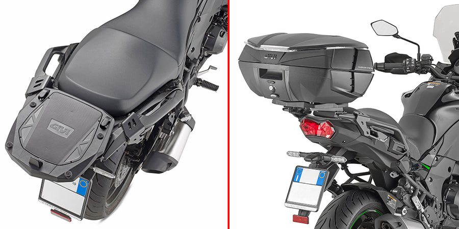 Kawasaki Versys 1000 / Versys 1000 SE [GIVI] - Top case carrier for MONOKEY® cases with MONOKEY® plate