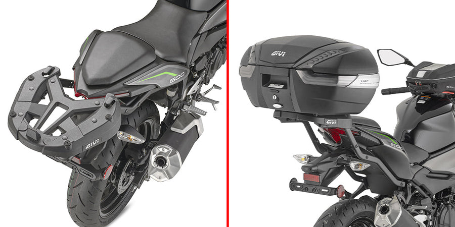Kawasaki Ninja 500 SE [2024–2026] – Topcaseträger für Monokey/Monolock