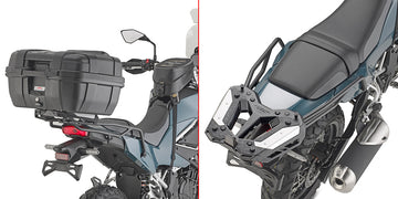 Kawasaki KLE 500 / KLE 500 SE [GIVI] - Portabauletto per valigie MONOKEY® o MONOLOCK® da montare con la MONOKEY®