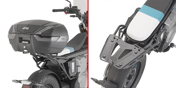 BMW CE 02 [GIVI] - Topcase Träger für MONOKEY® oder MONOLOCK® Koffer zu montieren mit der MONOKEY® Platte M5