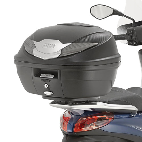 Piaggio Medley 125-150 [GIVI] - Topcase Träger für MONOLOCK® Koffer schwarz Benutzen Sie die im Koffer mitgelieferte