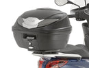 Piaggio Medley 150 [2016–2019] – Topcaseträger Monolock, schwarz
