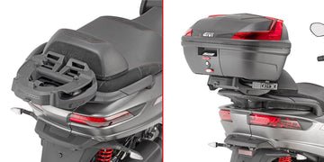 Piaggio MP3 400 Sport/Business [2018–2021] – Topcaseträger Monokey/Monolock