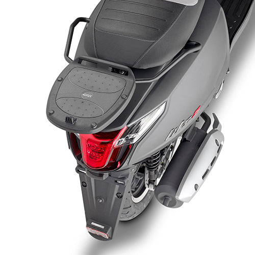 Kymco Like Sport 125 [GIVI] - Topcase Träger für MONOLOCK® Koffer benutzen Sie die im Koffer mitgelieferte MONOLOCK®