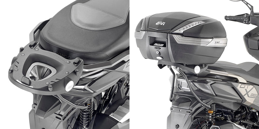Kymco DTX 350 [2021–2026] – Topcaseträger Monokey/Monolock