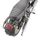 Triumph Bonneville T 100 [GIVI] - Top case carrier for MONOKEY® or MONOLOCK® cases, use black for MONOKEY® cases