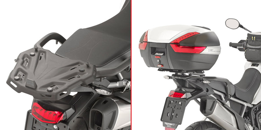 Triumph Tiger 900 [GIVI] - Topcase Träger für MONOKEY® oder MONOLOCK® Koffer zu montieren mit der MONOKEY® Platte M5