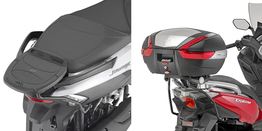 SYM Joymax Z 300 [GIVI] - Support top case pour valises MONOKEY® ou MONOLOCK® à monter avec la platine MONOKEY® M5