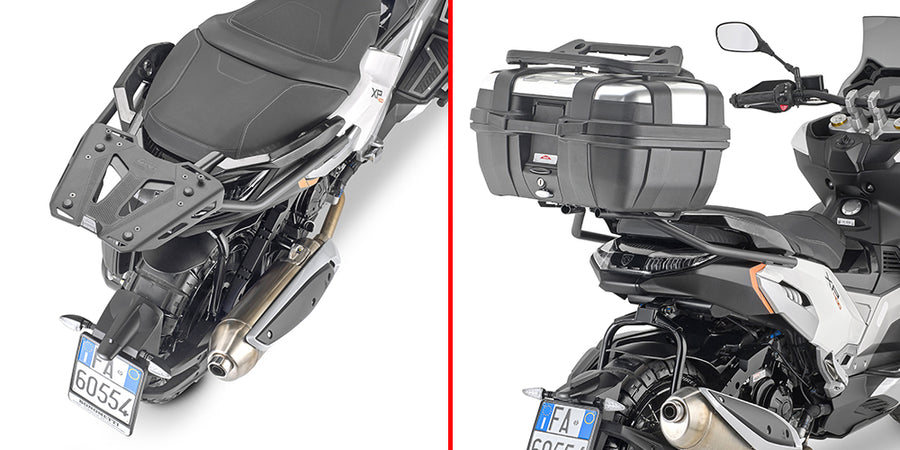 Peugeot XP 400 GT / XP 400 Allure [GIVI] - Topcase Träger für MONOKEY® oder MONOLOCK® Koffer zu montieren mit der