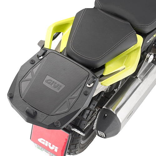 Benelli TRK 702 [GIVI] - Topcase Träger für MONOKEY® benutzen Sie die im Koffer mitgelieferte MONOKEY® Platte