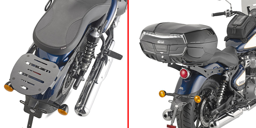 Royal Enfield Super Meteor 650 [GIVI] - Topcase Träger für MONOKEY® oder MONOLOCK® Koffer nur kompatibel mit der Version