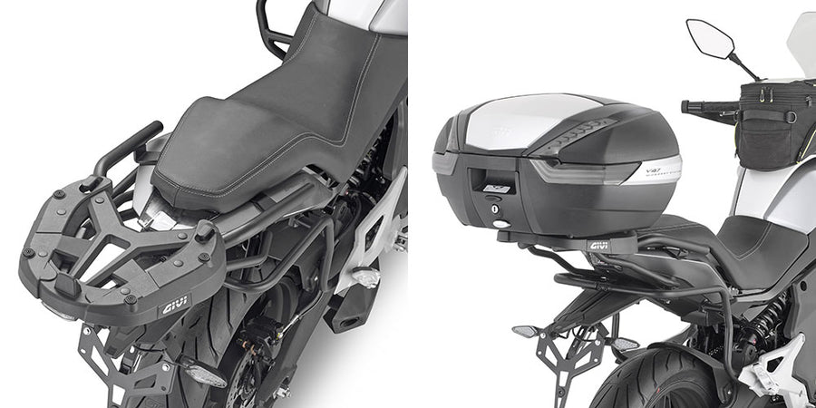 CF Moto MT 700 [GIVI] - Topcase Träger für MONOKEY® oder MONOLOCK® Koffer zu montieren mit der MONOKEY® Platte M5