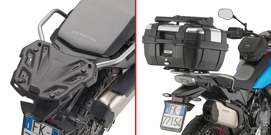 CF Moto MT-X 1000 [GIVI] - Topcase Träger für MONOKEY® oder MONOLOCK® Koffer zu montieren mit der MONOKEY® Platte M5