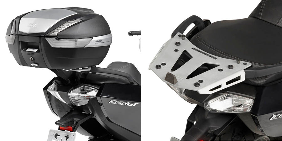 BMW C 650 GT [2012-2020] - Piastra specifica in alluminio per bauletti MONOKEY