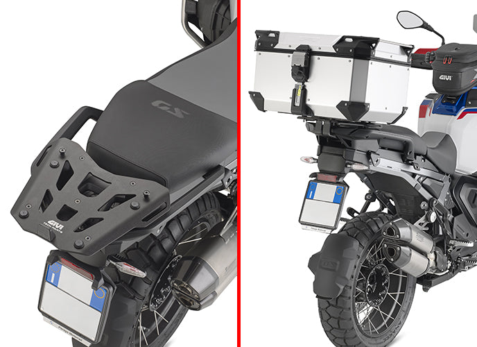 BMW R 1300 GS Adventure [GIVI] - Träger aus eloxiertem Aluminium für MONOKEY® Koffer