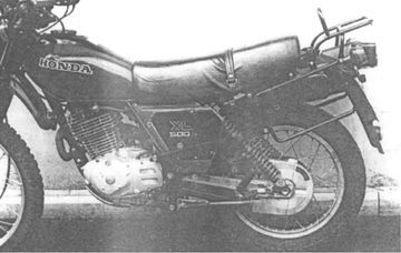 Honda XL 500 S [1979-1981]-complete beam - 0