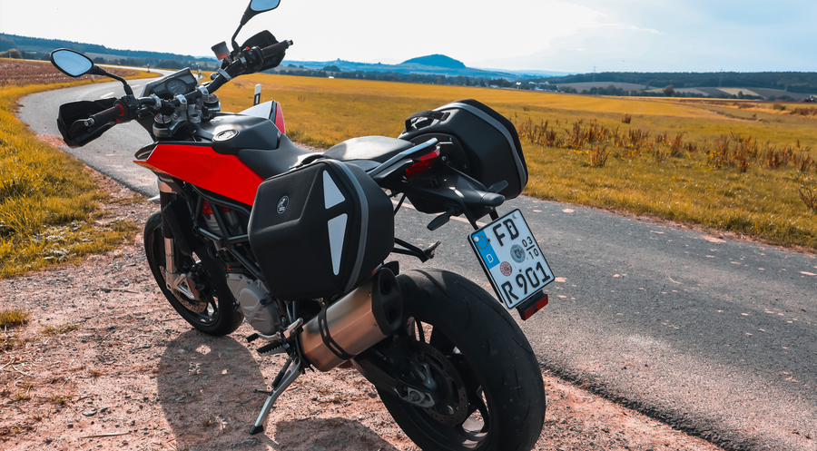Husqvarna Nuda 900 [2012-2014]-C-Bow side carrier