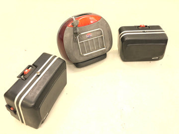 Honda GL 500 Silversching PC02 - Set di valigie Top Case con staffa