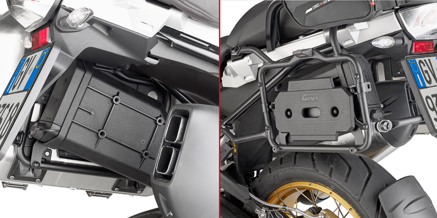 BMW R 1200 GS [GIVI] - Kit für die Montage der S250 Tool Box an PLR5108 Träger zu montieren mit der S250 und dem Träger