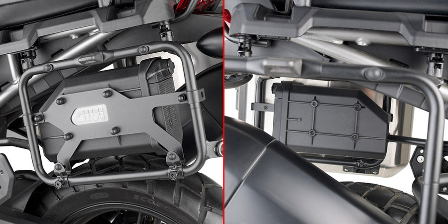 Yamaha Tracer 9 / Tracer 9 GT / Tracer 9 GT+ [GIVI] - Kit für die Montage der S250 Tool Box an PLO2159MK und PLO2159CAM