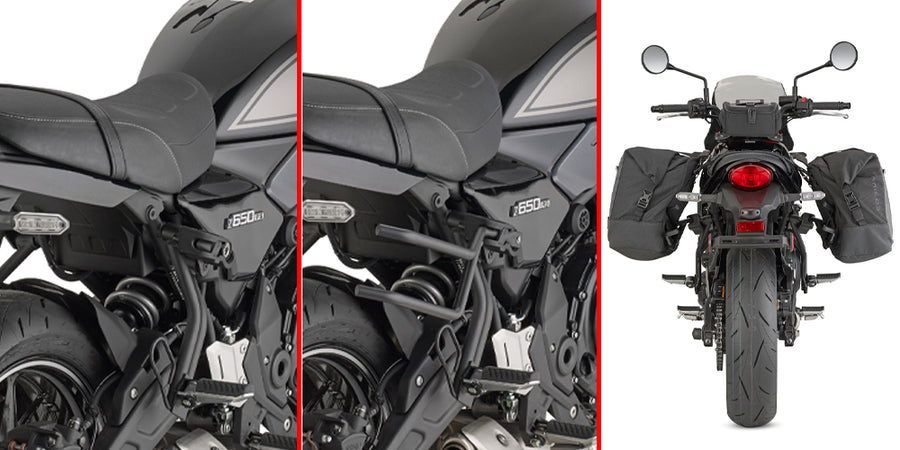 Kawasaki Z 650 RS [GIVI] - Abstandshalter für REMOVE-X abnehmbar für Satteltaschen
