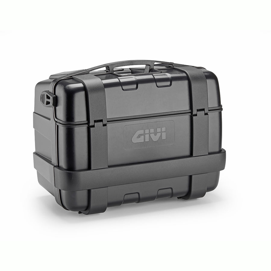 Trekker Lite 46, Monokey Koffer, 46 Liter – mit Kunststoff Cover schwarz, max. Zuladung 10 kg