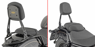 Benda Chinchilla 500 [GIVI] - Sissy bar senza cinghie