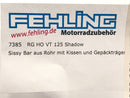 Honda VT 125 Shadow JC 29/31 [Stockware] - Sissybar con cuscino e portapacchi-4
