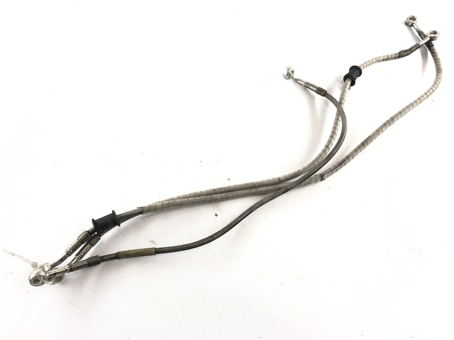 Ducati 888 Strada [1993] - linea del freno impostata nella parte anteriore dell'acciaio Flex