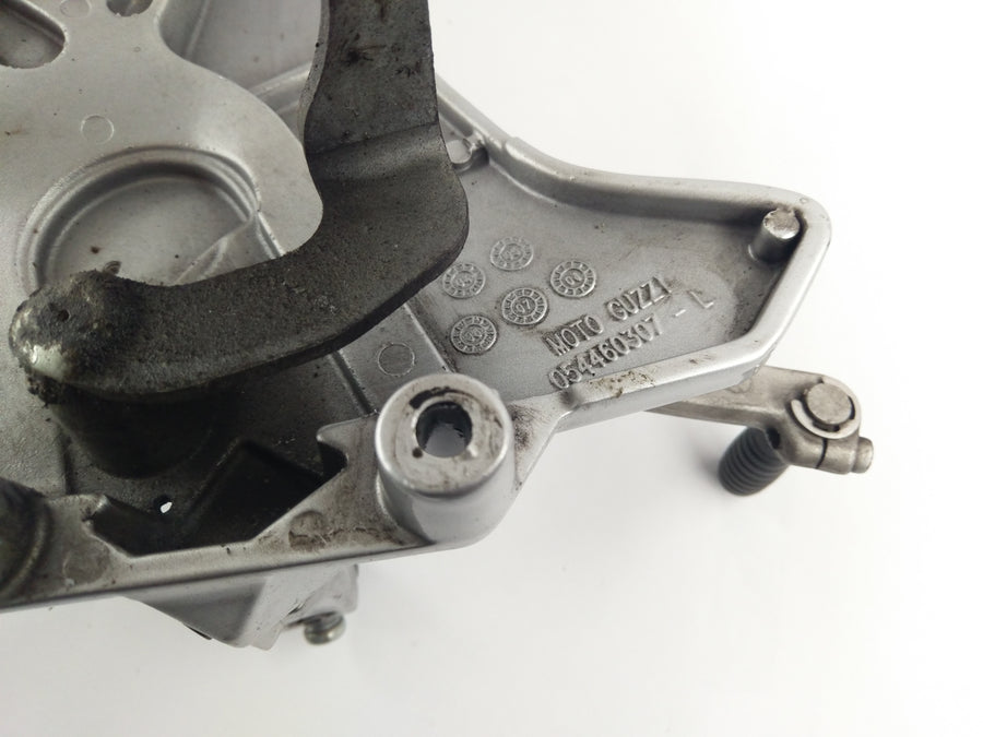 Moto Guzzi Norge 1200 [2008] - Footrest plate left with gear lever and footrests