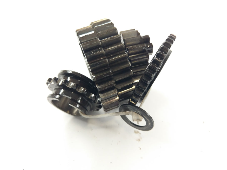 Yamaha SR 500 2J4 [1978] - Gears auxiliary transmission