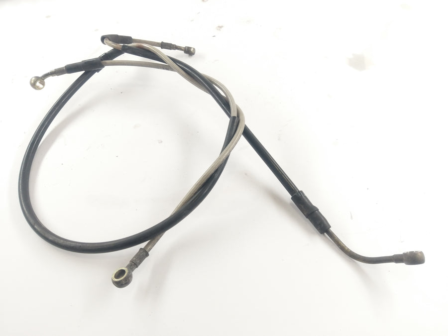 Yamaha TT 600 RE DJ01 [2006] - Durites de frein avant et arrière en acier tressé