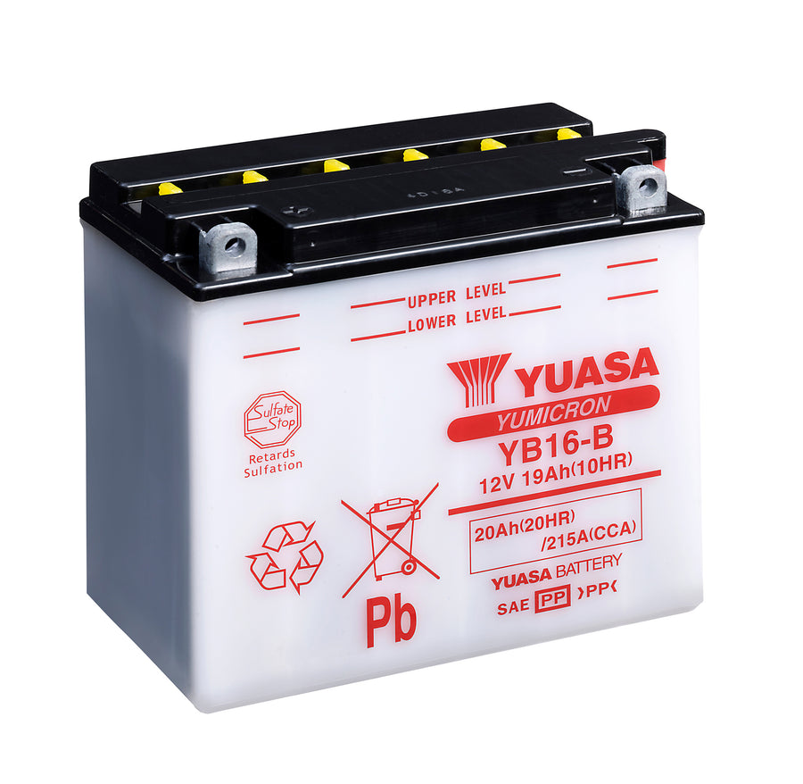 DUCATI 907 PASO I.E [1991-1993] - YB16-B 12V 19Ah 215CCA