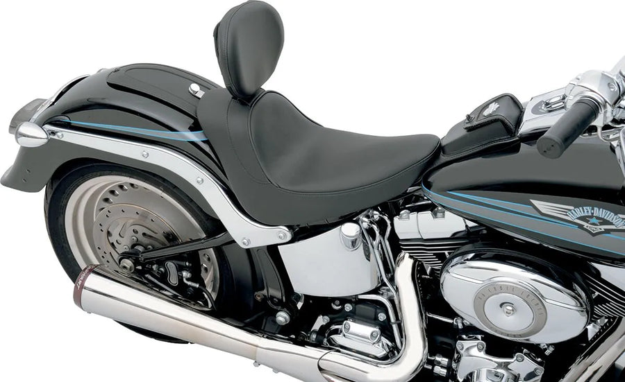 harley davidson flstf [DRAG SPECIALTIES] – Siège solo, compatible dossier